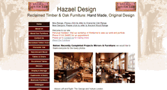 Desktop Screenshot of hazaeldesign.com